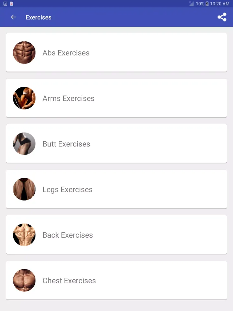 Home Workouts Ekran Görüntüleri