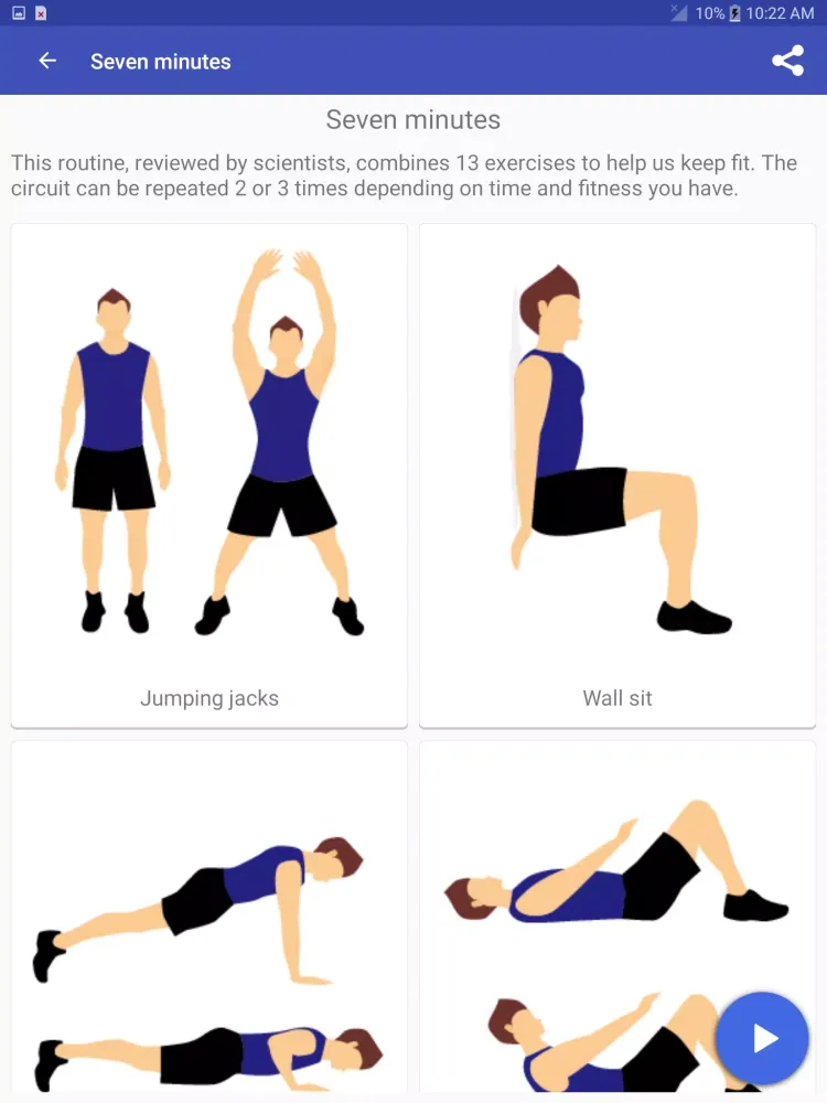 Home Workouts Ekran Görüntüleri
