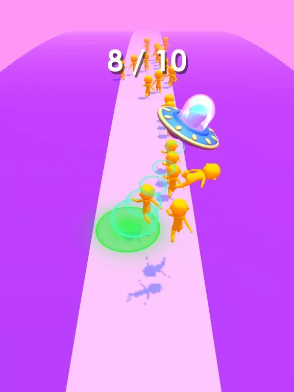 ภาพหน้าจอของ UFO Dash & Guzzle iPad 