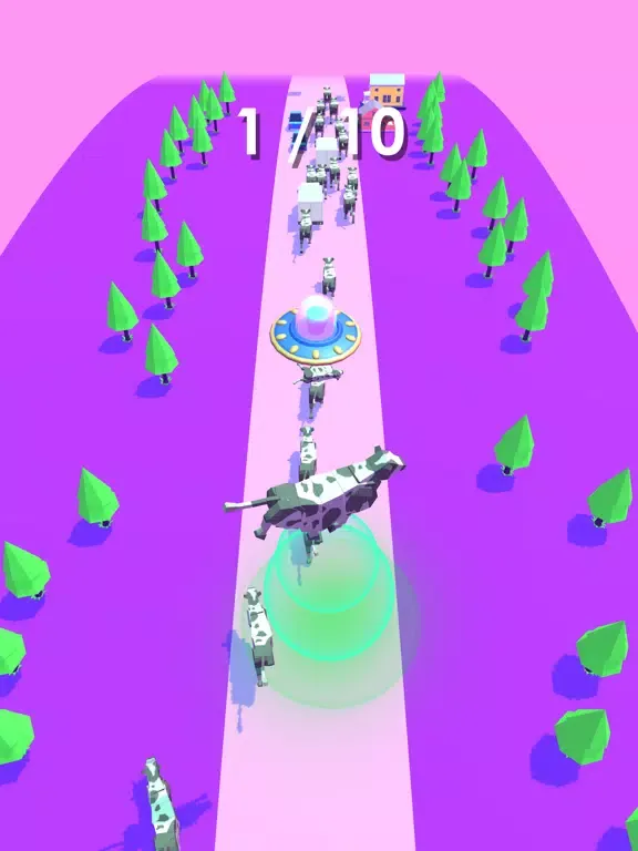 ภาพหน้าจอของ UFO Dash & Guzzle iPad 