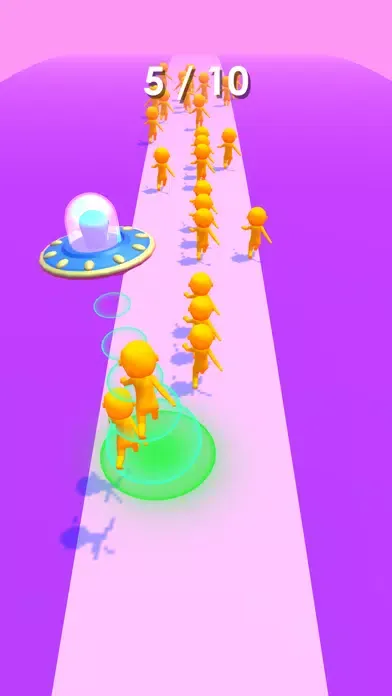 ภาพหน้าจอของ UFO Dash & Guzzle