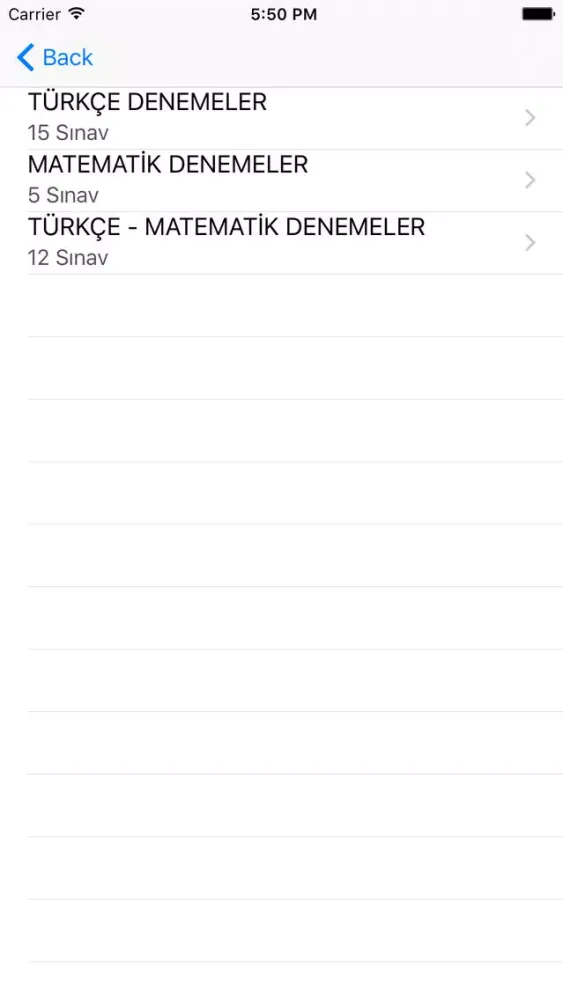DGS Dikey Geçiş Sınavı Ekran Görüntüleri