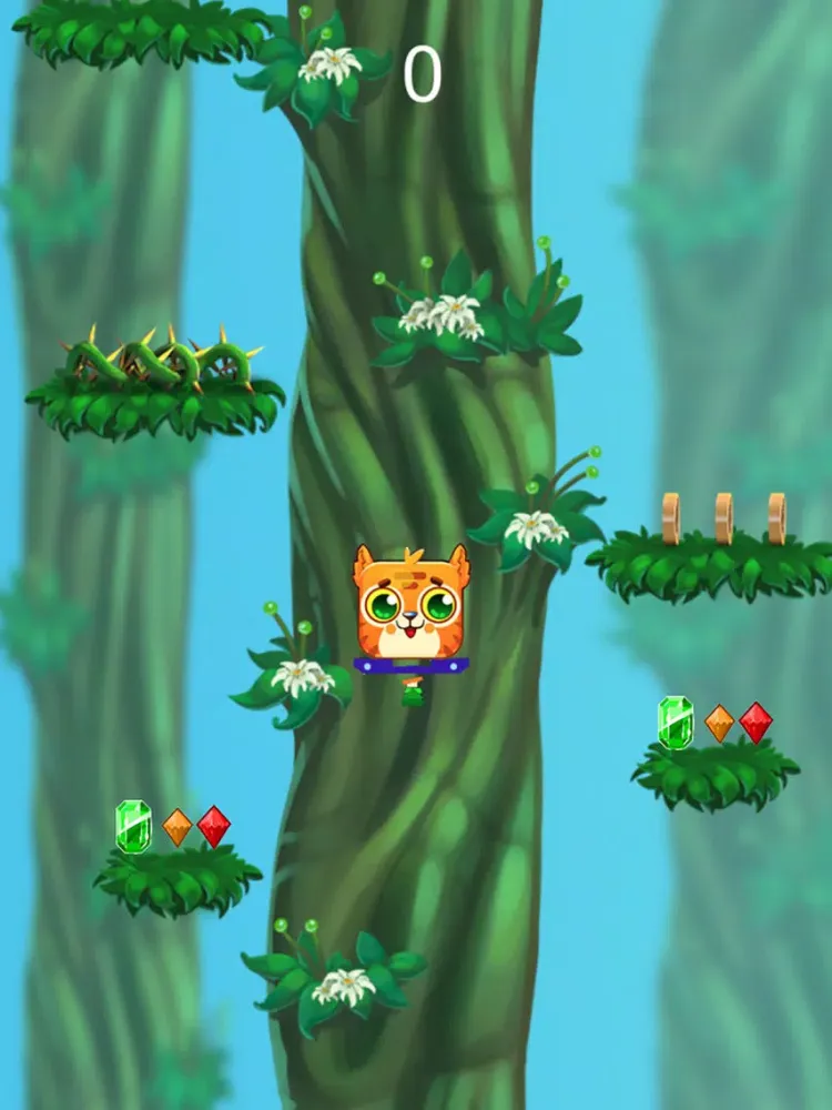 pogocat : jumping cat hopper iPad  Ekran Görüntüleri