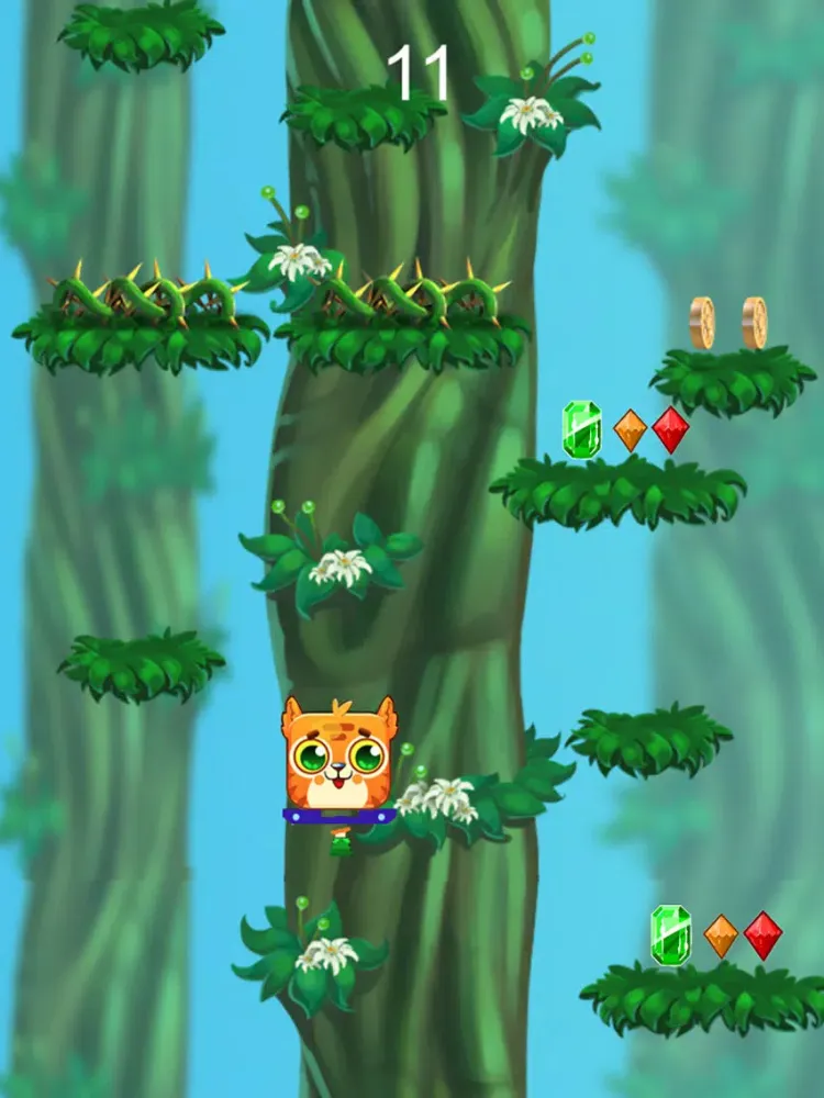 pogocat : jumping cat hopper iPad  Ekran Görüntüleri