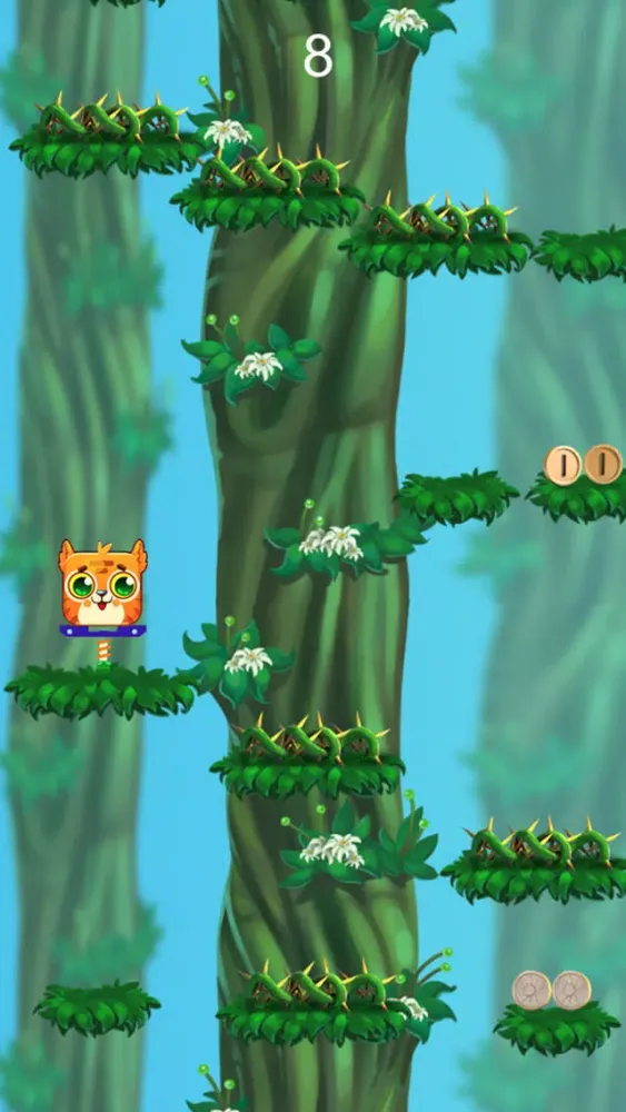 pogocat : jumping cat hopper Ekran Görüntüleri