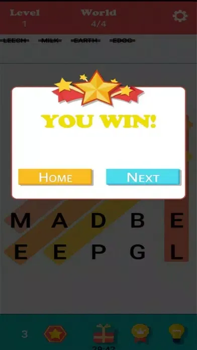 Tangkapan layar Word Search-Be Word Master