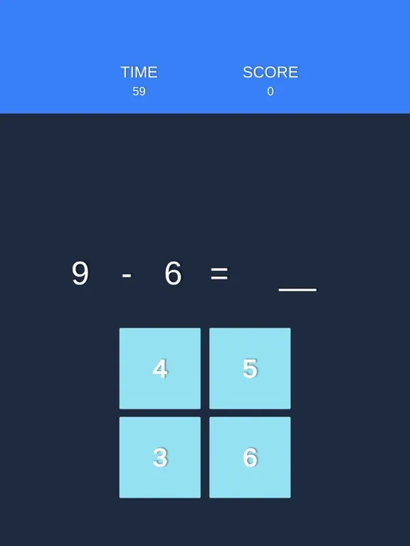 Math Test Quick iPad 應用截圖