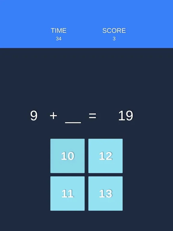 Math Test Quick iPad 應用截圖