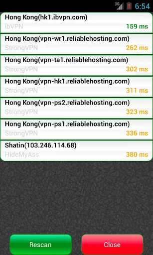 VPN Watcher Screenshots