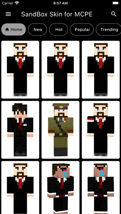 SandBox Skin for MCPE Ekran Görüntüleri