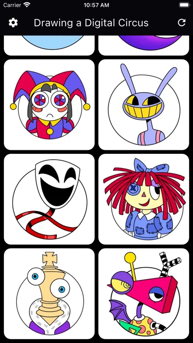 Capturas de pantalla de Draw Amazing Digital Circus