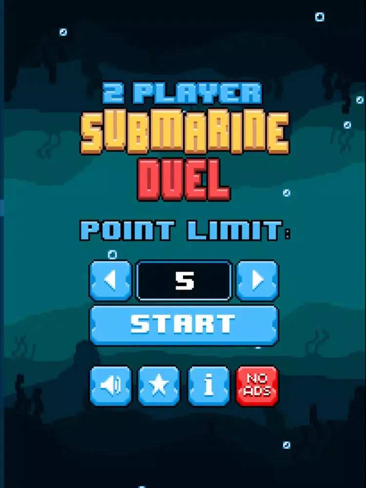Submarine Duel (2 players) iPad  スクリーンショット