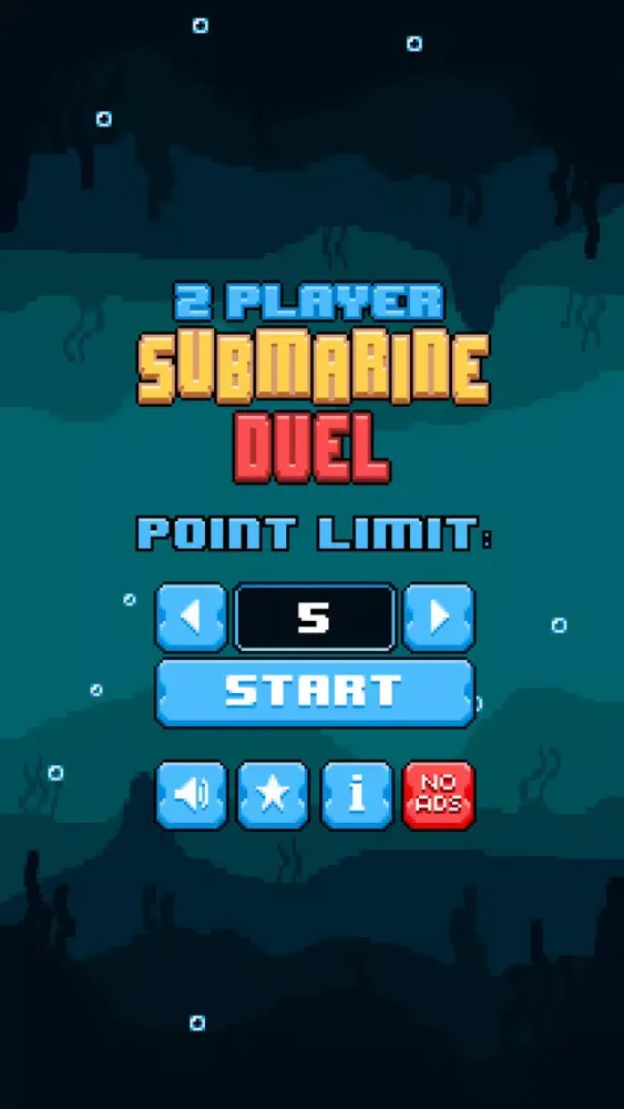 Submarine Duel (2 players) スクリーンショット
