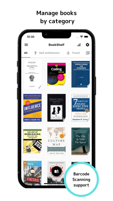 Reading tracker BookNotes Screenshots