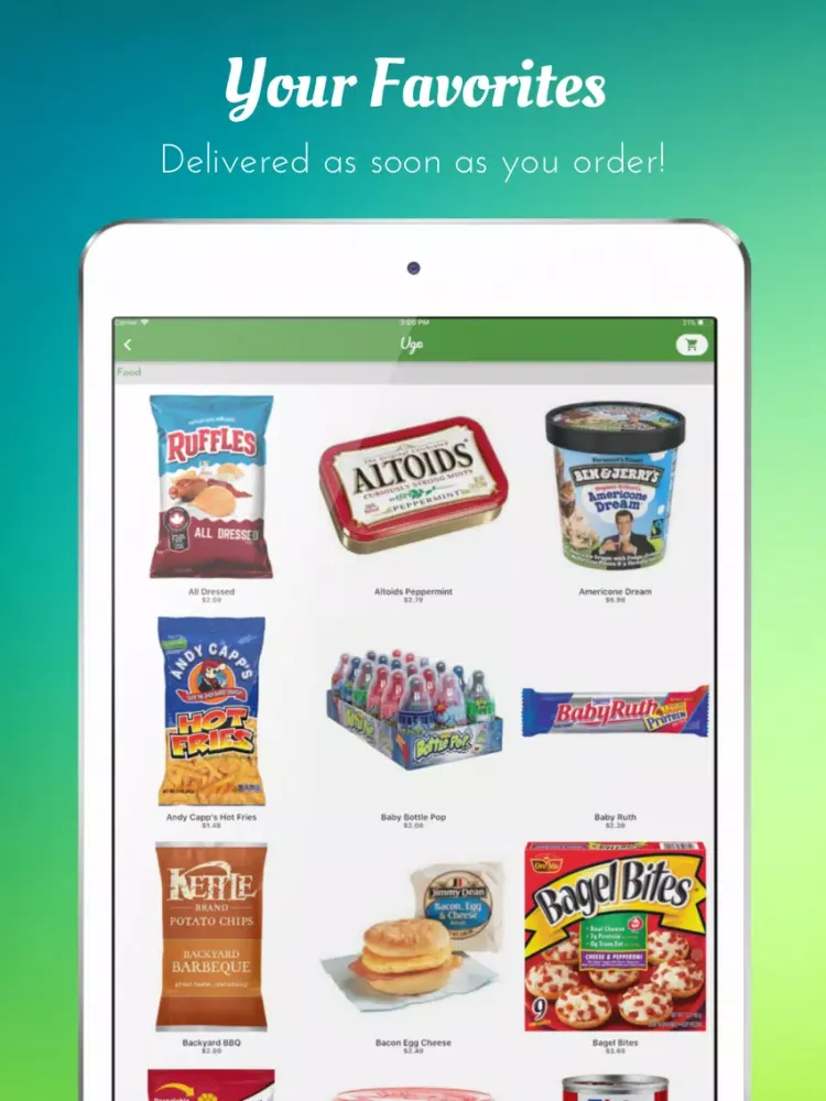 Ugo - Convenience Delivery iPad  Ekran Görüntüleri