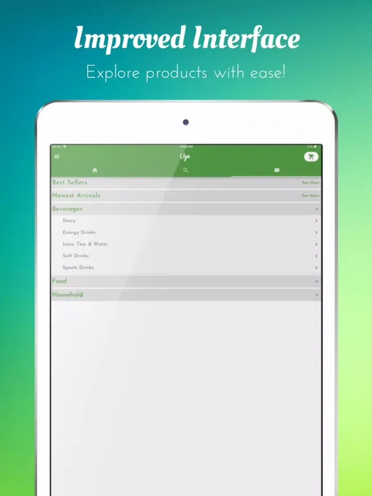 Ugo - Convenience Delivery iPad  Ekran Görüntüleri