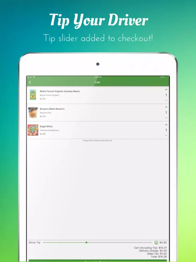 Ugo - Convenience Delivery iPad  Ekran Görüntüleri