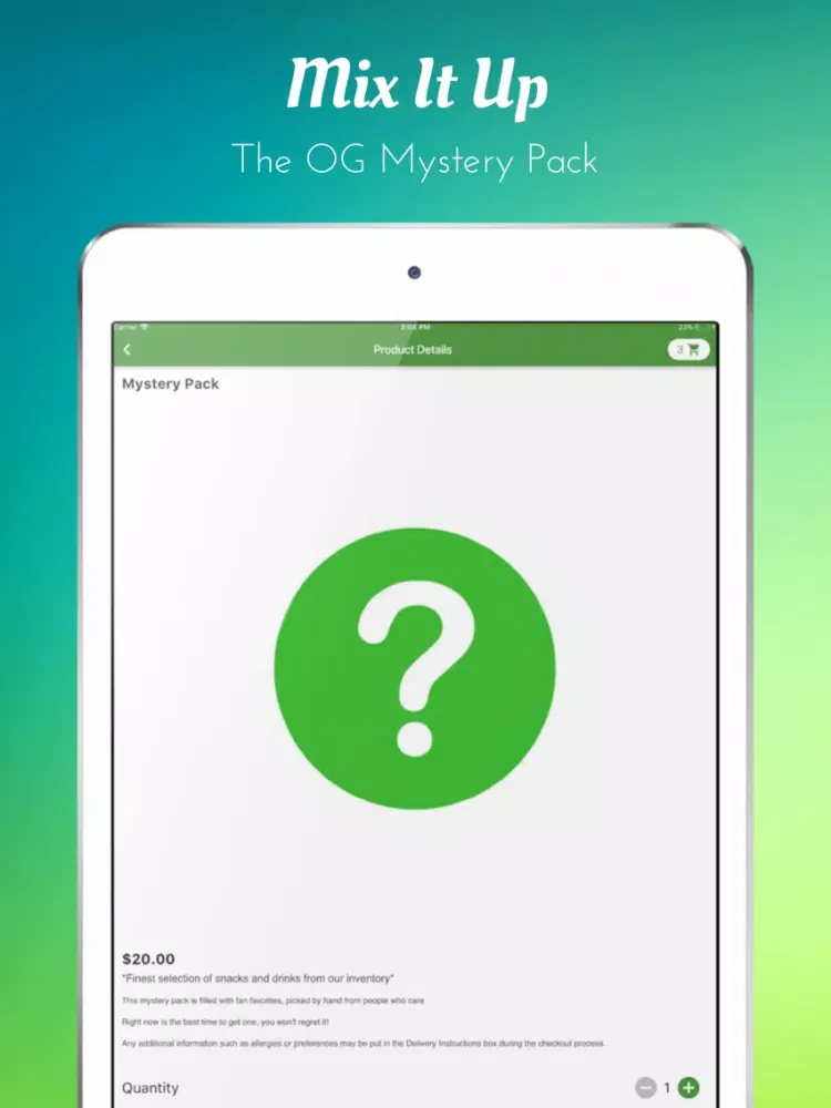 Ugo - Convenience Delivery iPad  Ekran Görüntüleri