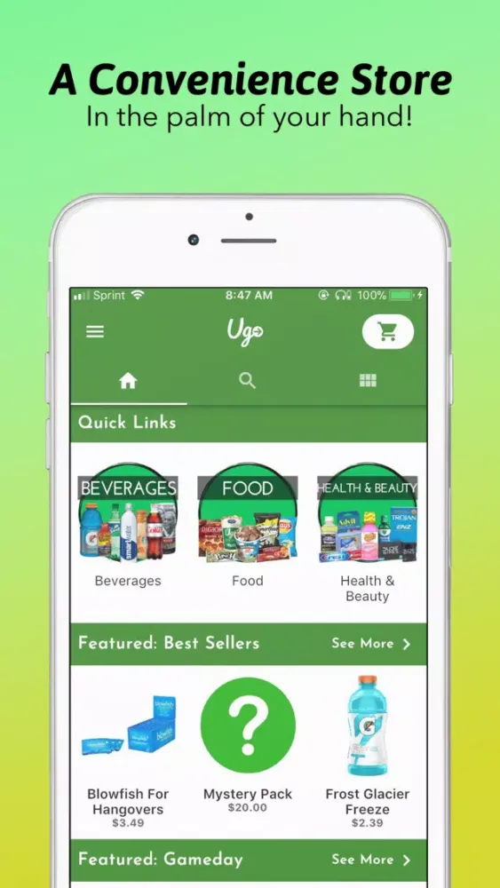 Ugo - Convenience Delivery Ekran Görüntüleri