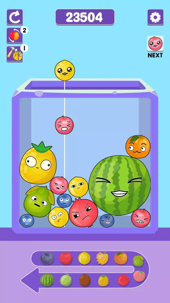 Capturas de pantalla de Mega Melon Merge Mania