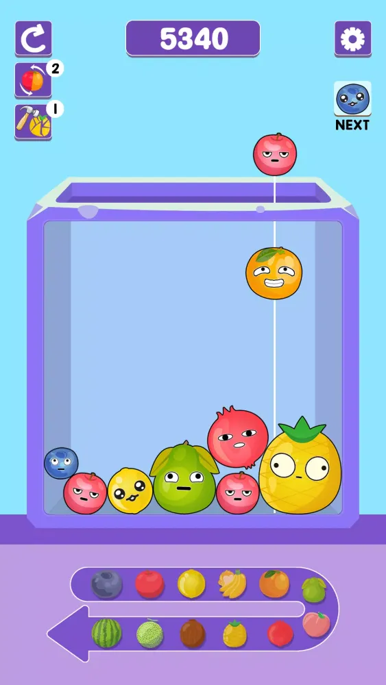 Capturas de pantalla de Mega Melon Merge Mania