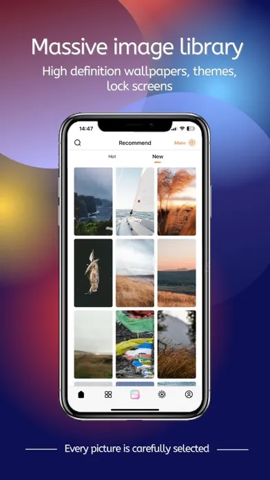 ภาพหน้าจอของ Wallpapers-Massive wallpaper