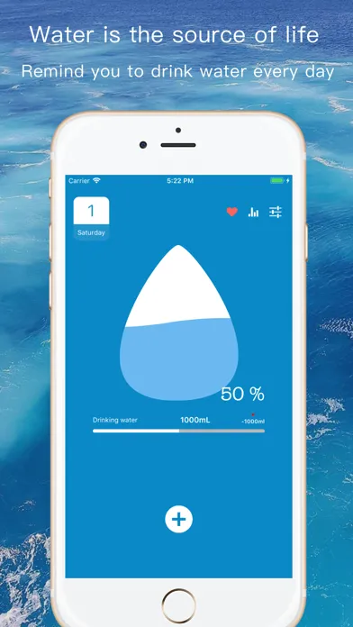 Captures d'écran de Water Tracker - health remind