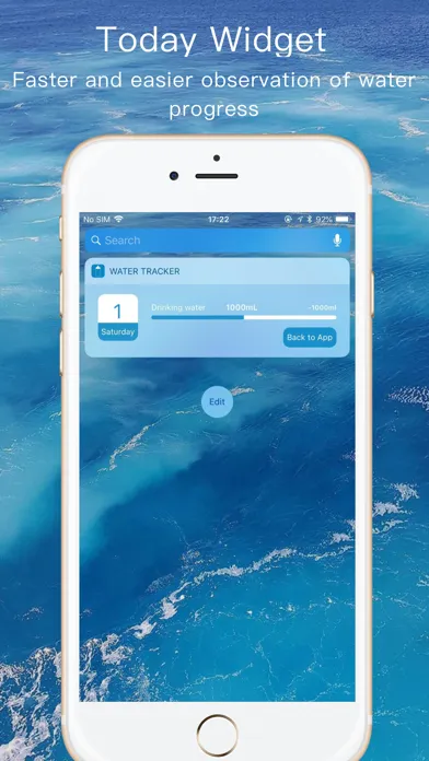 Captures d'écran de Water Tracker - health remind