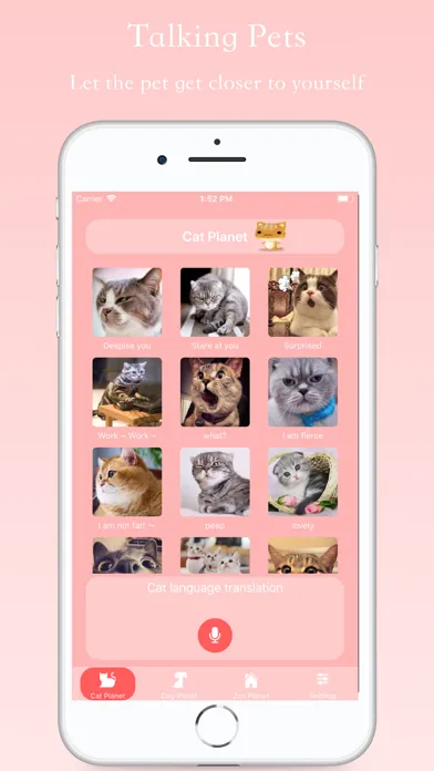 Ảnh chụp màn hình của Talking Pets - Cat & Dog