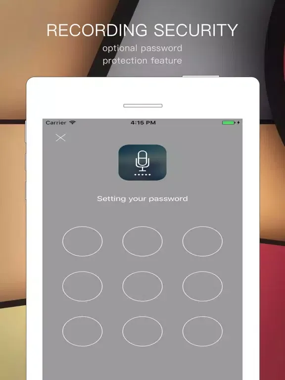 Voice memo hd - smart audio sound recorder iPad  स्क्रीनशॉट