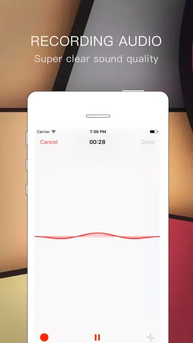 Voice memo hd - smart audio sound recorder स्क्रीनशॉट
