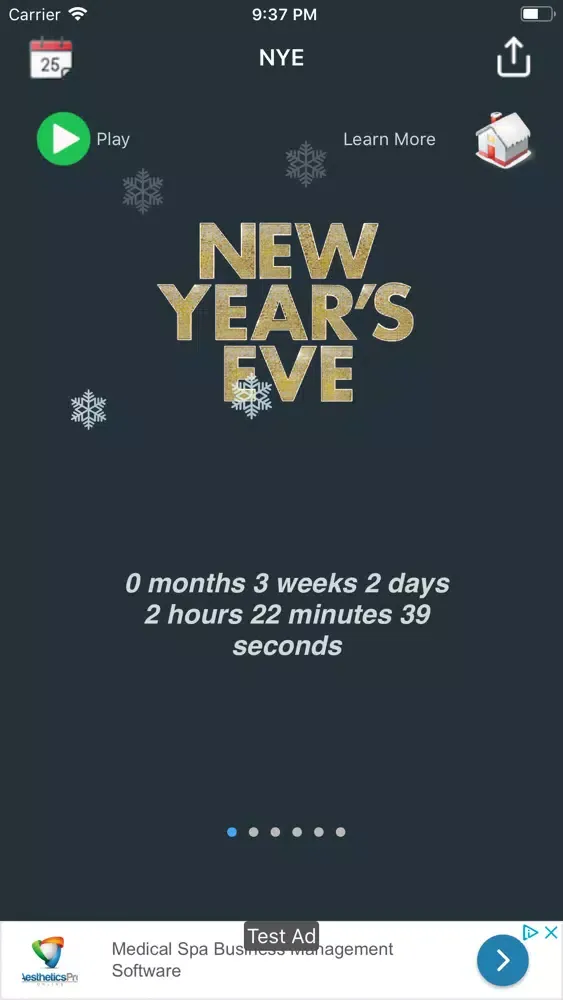Zrzuty ekranu Countdown! NYE&Christmas