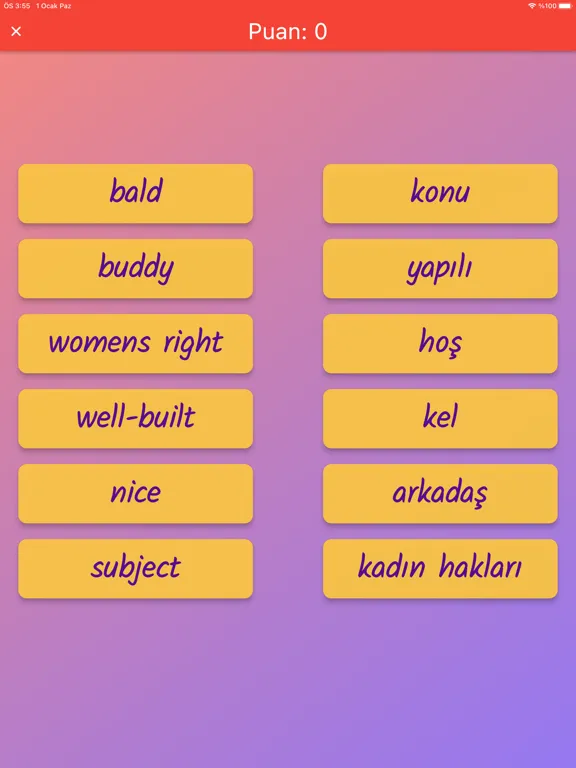 Capturas de tela do Lucky 7. Sınıf İngilizce iPad 