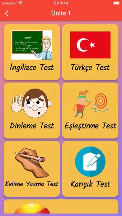 Capturas de tela do Lucky 7. Sınıf İngilizce