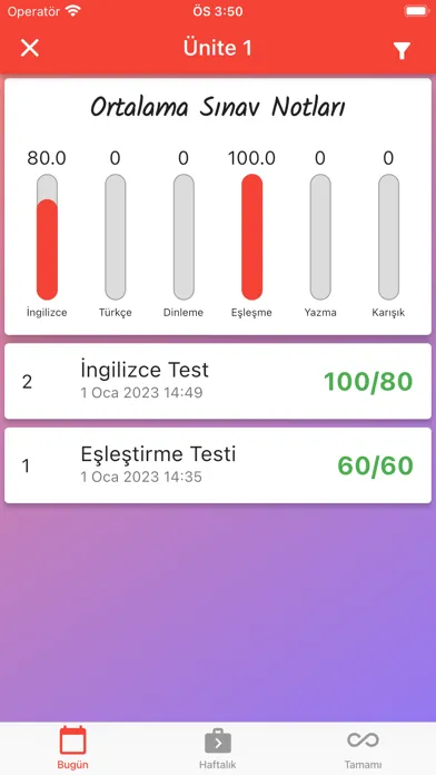 Capturas de tela do Lucky 7. Sınıf İngilizce