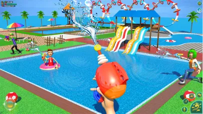 Tangkapan layar Water Park Shooting Clash 3D