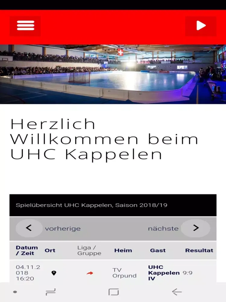 تصاویر Unihockey Club Kappelen iPad 