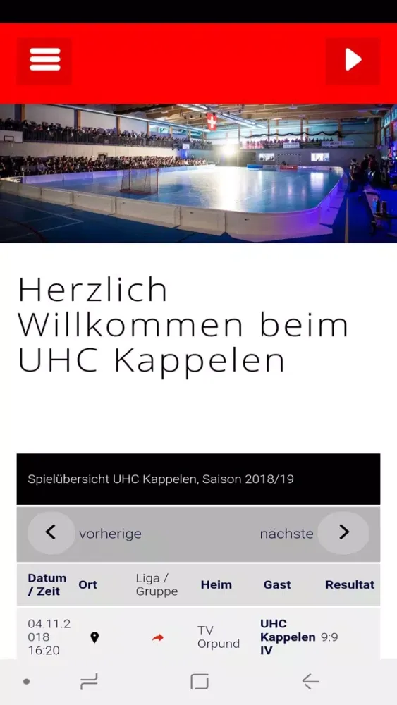 تصاویر Unihockey Club Kappelen