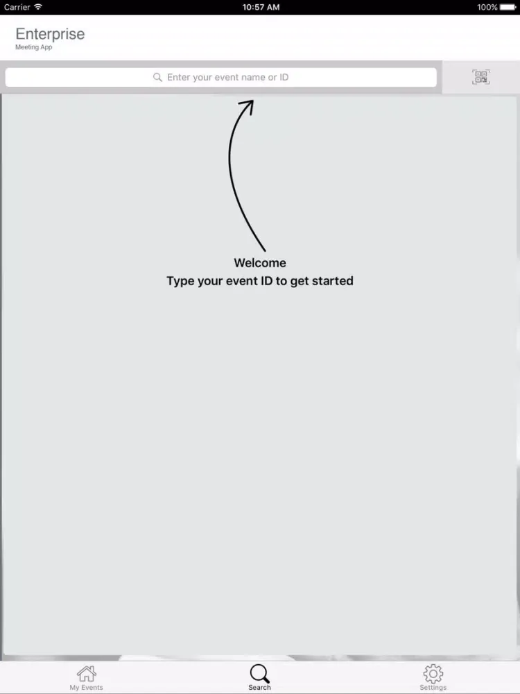 صور Enterprise Meeting App. iPad 