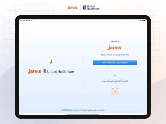 تصاویر Jarvis (UnitedHealthcare) iPad 