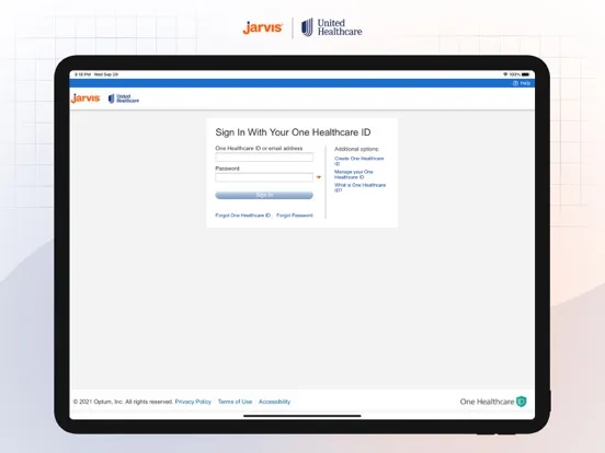 تصاویر Jarvis (UnitedHealthcare) iPad 