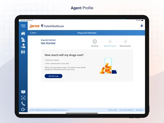 تصاویر Jarvis (UnitedHealthcare) iPad 