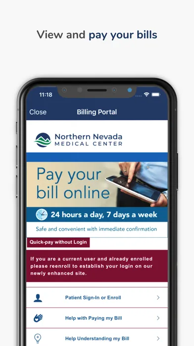 Northern Nevada Health System 스크린샷
