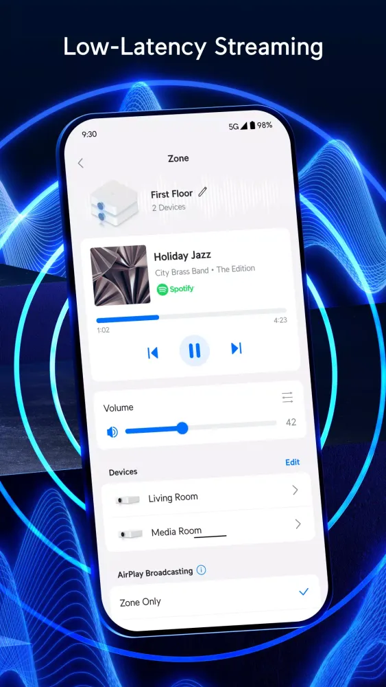 Capturas de tela do UniFi Play