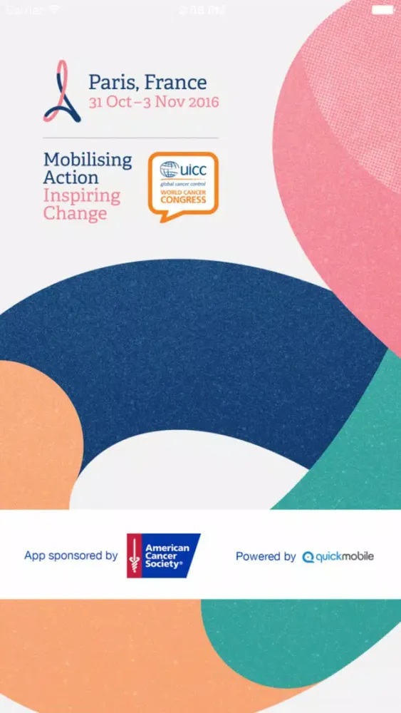 2016 World Cancer Congress スクリーンショット