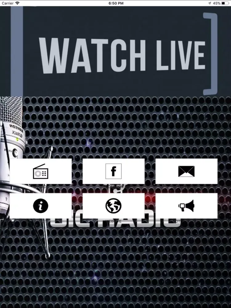 UIC Radio iPad 應用截圖