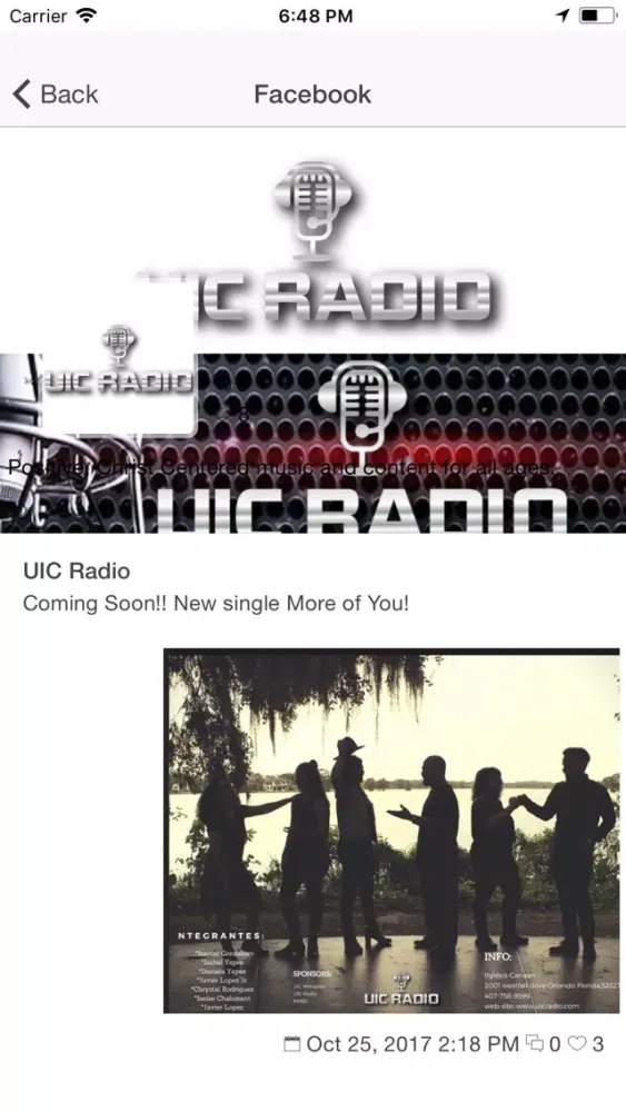 UIC Radio應用截圖