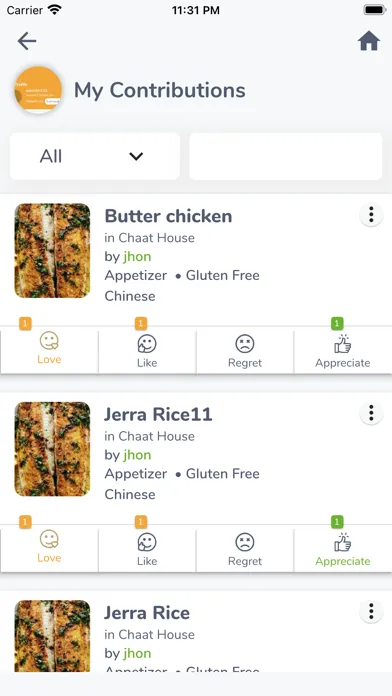 Food Rating App: Foodaholix স্ক্রিনশট