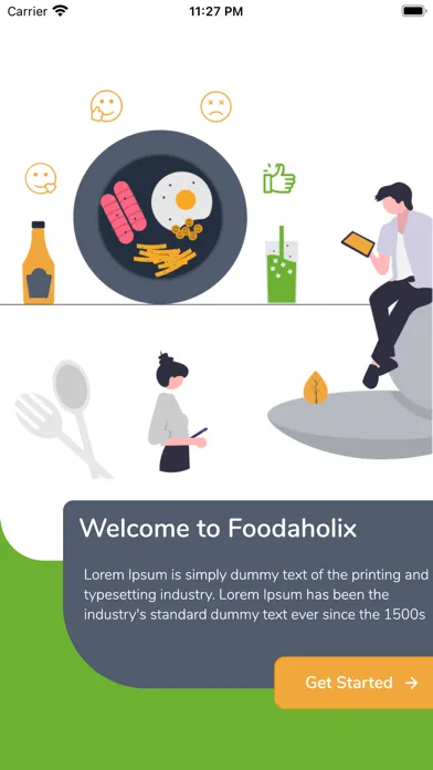 Food Rating App: Foodaholix স্ক্রিনশট
