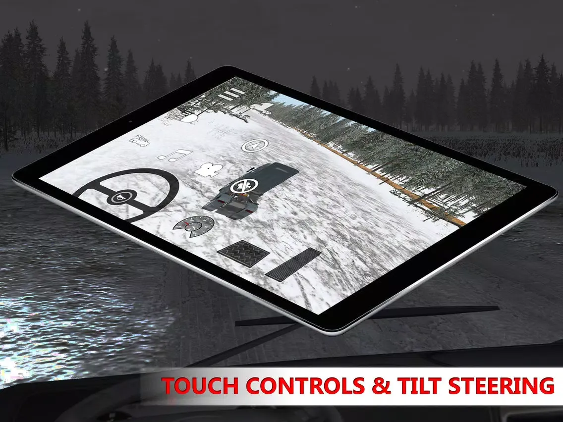 ภาพหน้าจอของ Arctic Trucker Simulator iPad 